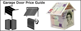 Garage Door prices guide - roller garage doors, up and over and sectional doors